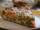 Tarte de légumes bio