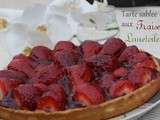 Tarte sablée aux fraises