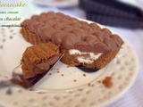 Tartelettes au chocolat cheesecake sans cuisson