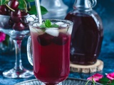 Thé glacé detox aux cerises