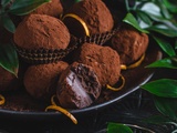 Truffes au chocolat et à l’orange