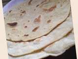 Tortillas maison (galettes de blé pour fajitas, wraps etc...)