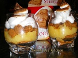 Verrines citron speculoos