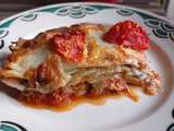 Lasagnes thon aubergines ,( Cyril Lignac )