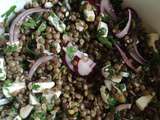 Salade de lentilles à la feta