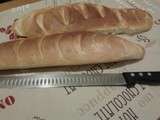 Baguettes facon pain au lait