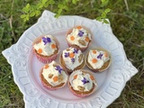 Cupcake Carottes du Printemps