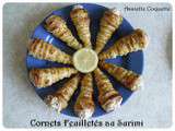 Cornets Feuilletés au Surimi