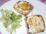 Croque Monsieur et croque Madame