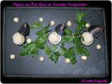 Figues au Foie Gras et Noisettes Croquantes