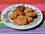 Cookies à la noisette avec pâte de noisette et pépites de chocolat