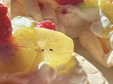 Pavlova aux trois kiwis fait un malheur