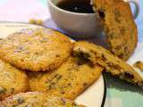 Cookies au chocolat, tendres et fondants