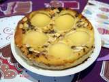 Tarte Amandine, Poires et Chocolat