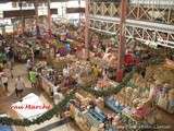 Marché de Papeete, pour fêter notre nouveau départ vers Tahiti