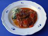 Osso buco à la milanaise parfumé à l'orange et au safran