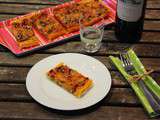 Tarte aux poivrons et chorizo