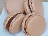 Macarons au praliné