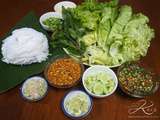 Miang de poisson grillé