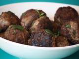 Boulettes d’agneau à la menthe