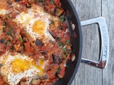 Comment faire des oeufs au plat avec des légumes