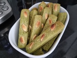 Cookies Sticks matcha et chocolat blanc