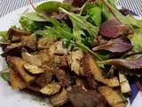 Lundi c’est veggie : poêlée de seitan aux champignons