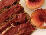 Magret de canard aux nectarines