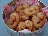 Palmiers aux pralines roses