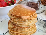 Pancakes sans gluten à la farine de riz complet