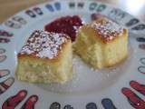 Petit gâteau moelleux à la noix de coco