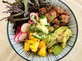 Poke Bowl au thon, mangue et radis