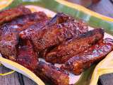 Ribs sauce barbecue