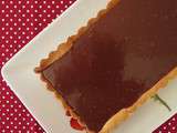 Tarte au chocolat au caramel