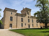 Terrasse de Lafaurie, au Château Lafaurie-Peyraguet à Sauternes