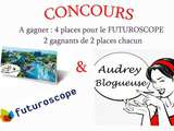 Concours Futuroscope sur ma page facebook