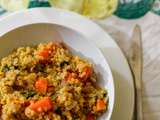 Dhal lentilles corail et courge butternut