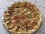 Tarte pommes de terre jambon emmental