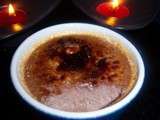 Crème brûlée au vin chaud