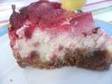 Cheesecake aux framboises