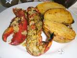 Homard et sa sauce beurre aux herbes