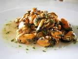 Moules au pesto ail des ours