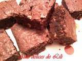 Brownies amandes/chocolat noir