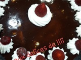 Entremet aux fraises