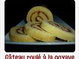 Gâteau roulé à la goyave