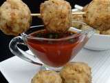 Boulettes de riz a la sauce tomate