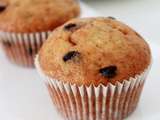 Muffins banane / chocolat