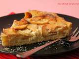 Tarte amandine aux pommes et a la cannelle