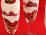 Tiramisu express aux fraises