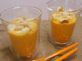 Velouté  carottes potiron au gingembre